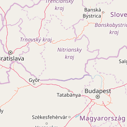 Egy csempe az XYZ Tiles szolgáltatásból