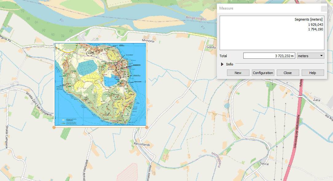 QGIS - Képi koordinátákkal megjelenő raszter EOV vetületben