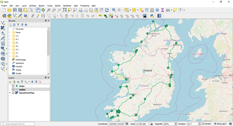 PaciTrip - Útvonalak és állomások GeoJSON formátumban, publikálásra készen